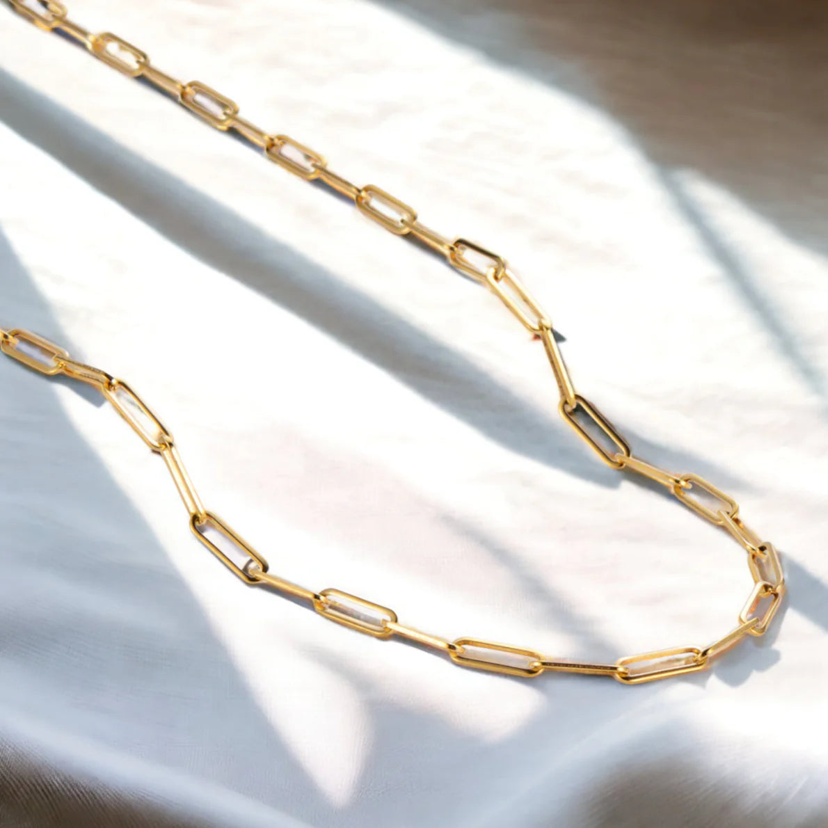 Lennox Paperclip Necklace
