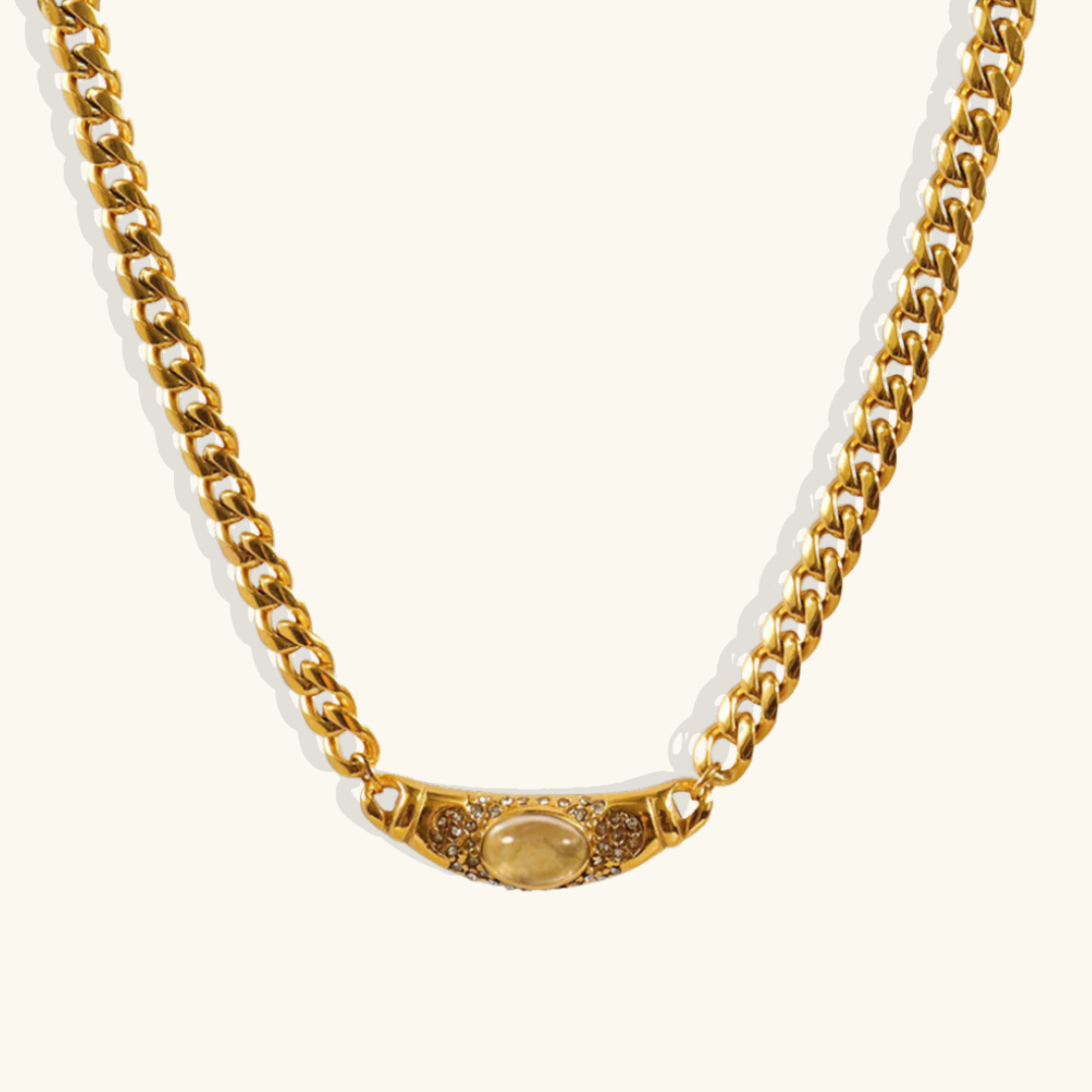 Sunniva Gold Necklace