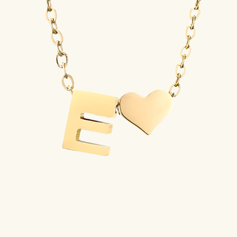 Amour Initial Necklace