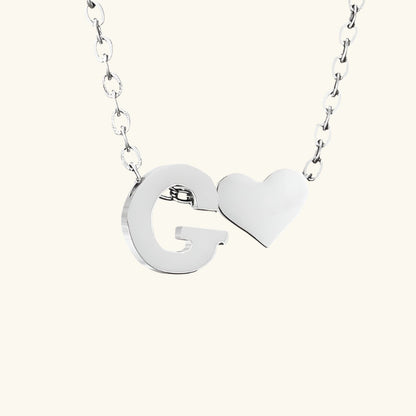 Amour Initial Necklace