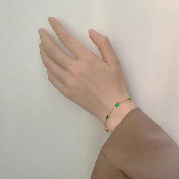 Yara Emerald Bracelet