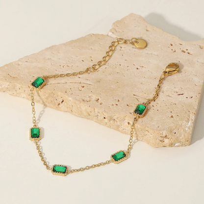 Yara Emerald Bracelet