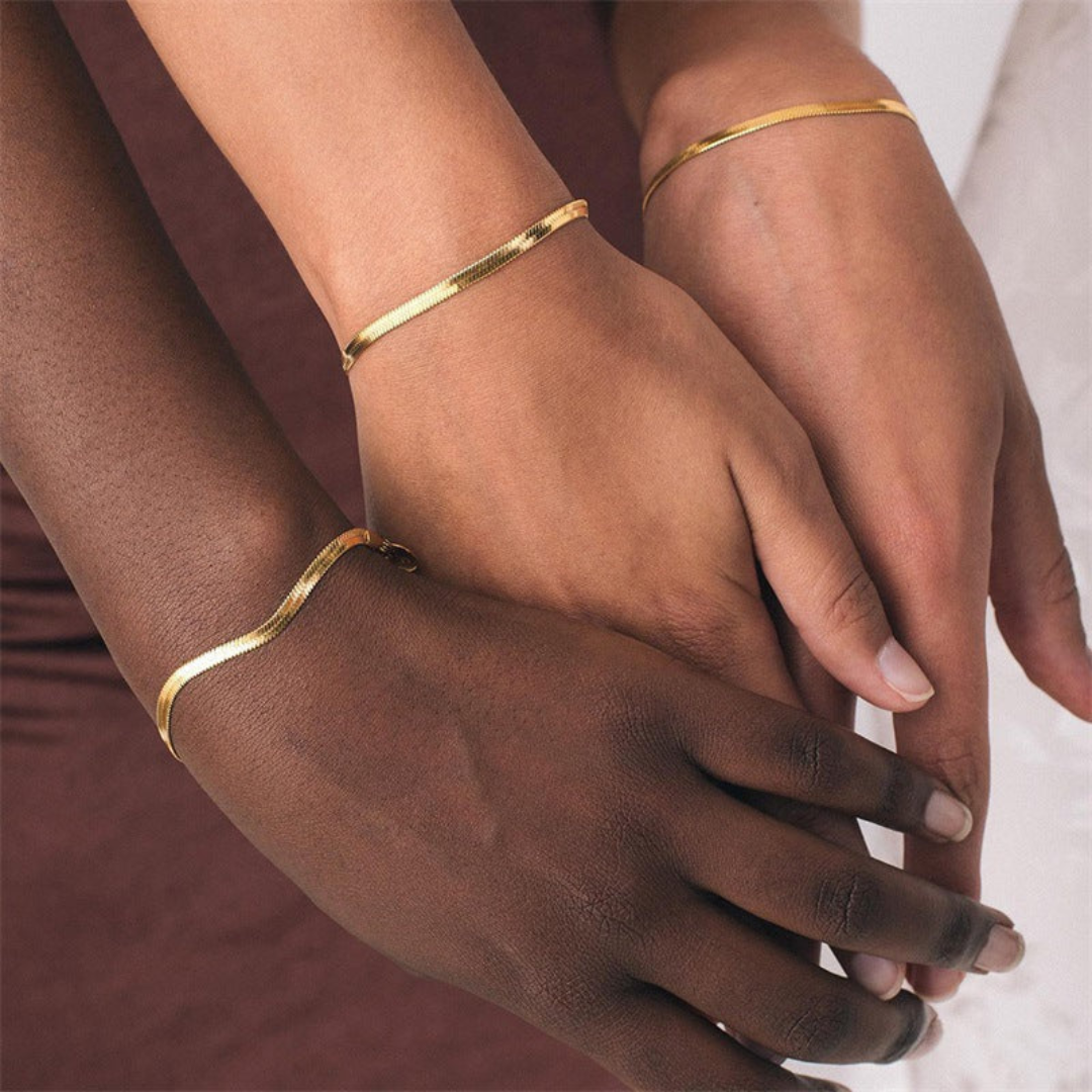 Maren Herringbone Bracelet