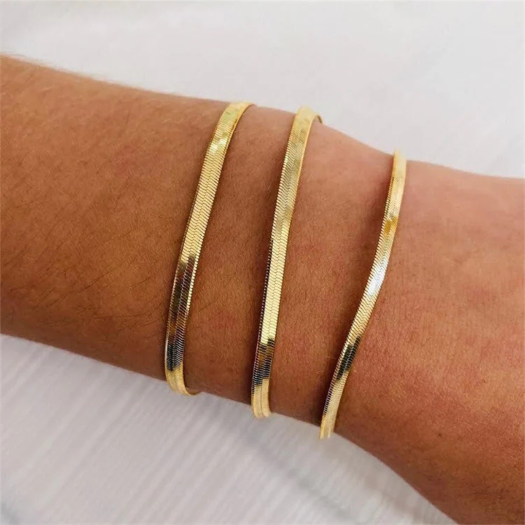 Maren Herringbone Bracelet