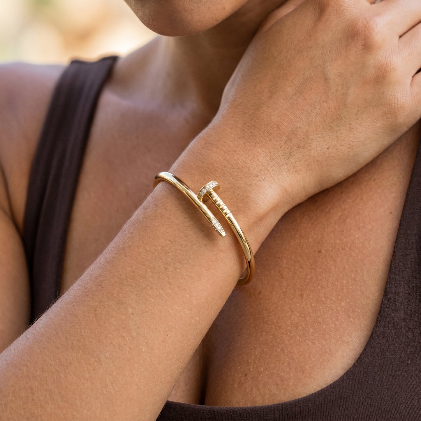 Polished Nail Bracelet