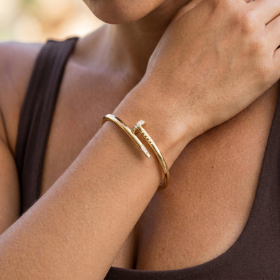Polished Nail Bracelet
