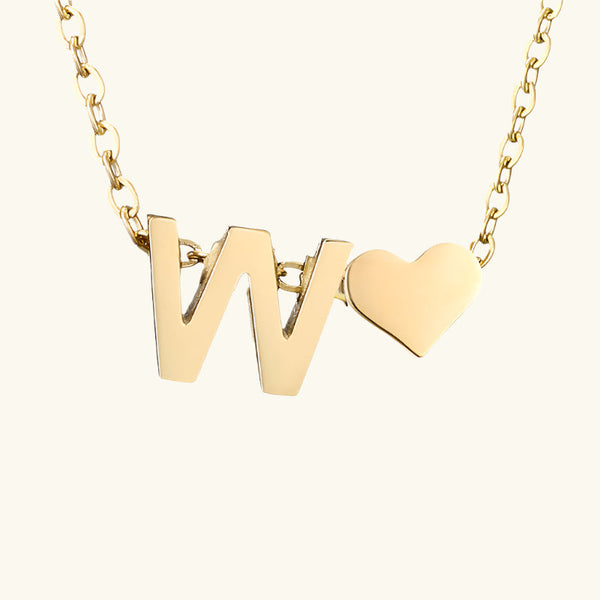 Amour Initial Necklace