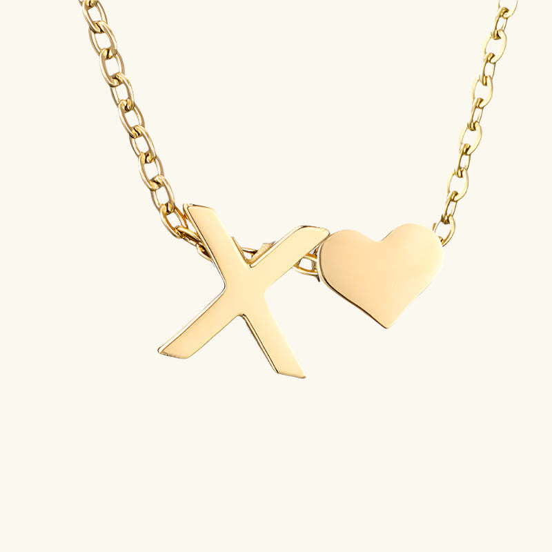 Amour Initial Necklace