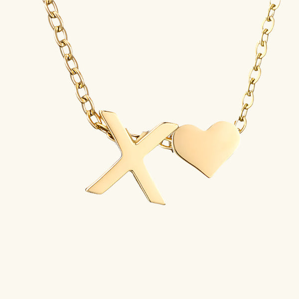 Amour Initial Necklace