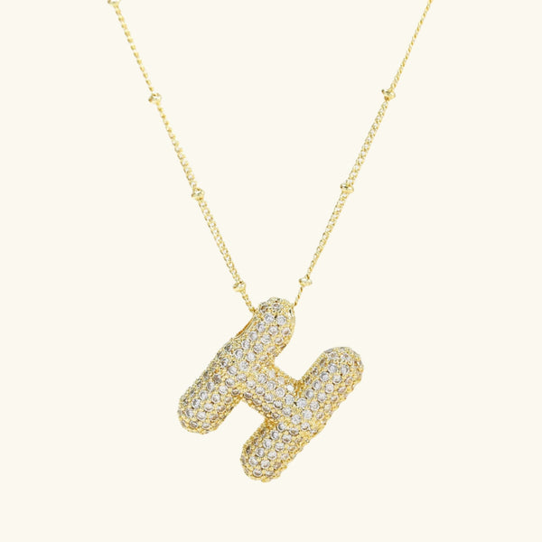 Bubble Letter Necklace