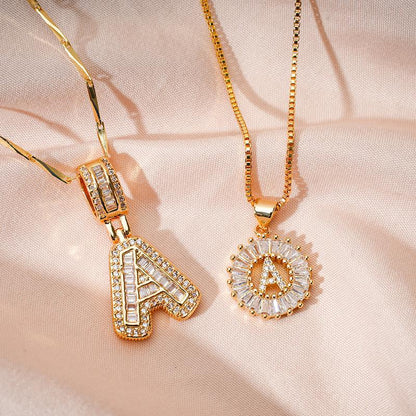 Fioret Initial Letter Necklace
