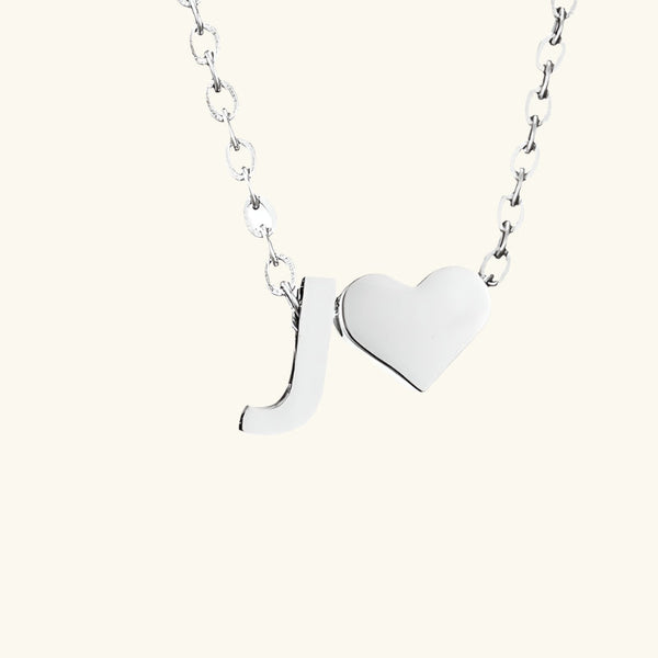 Amour Initial Necklace