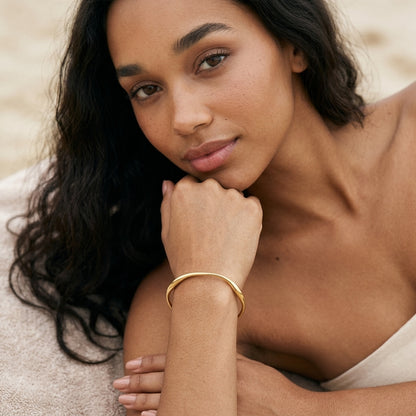 Curved Cuff Bracelet
