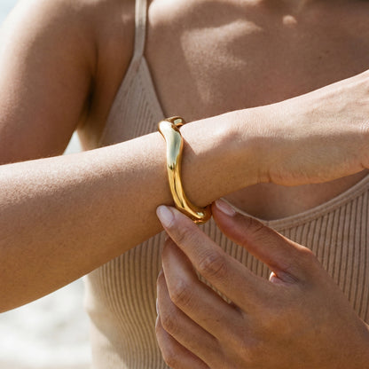 Sculptural Open Cuff
