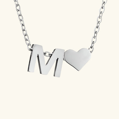 Amour Initial Necklace