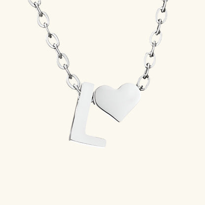 Amour Initial Necklace