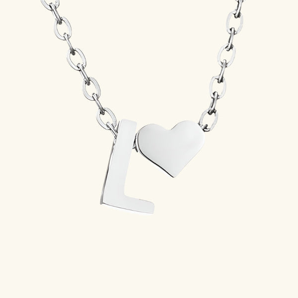 Amour Initial Necklace