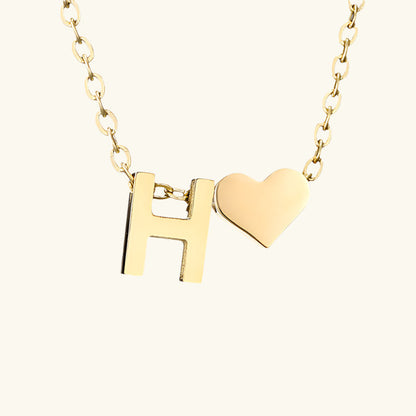 Amour Initial Necklace