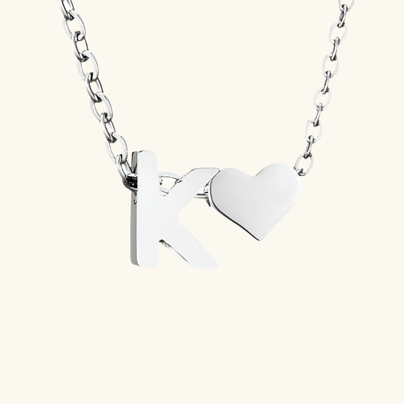Amour Initial Necklace