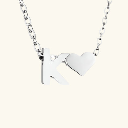 Amour Initial Necklace