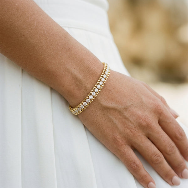 Delia Tennis Bracelet