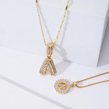 Fioret Initial Letter Necklace