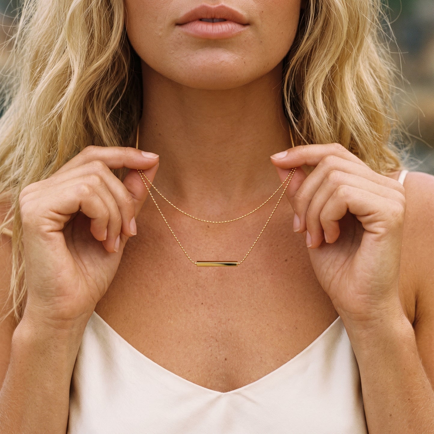Nova Bar Necklace