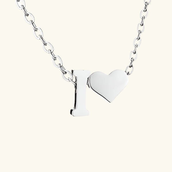 Amour Initial Necklace