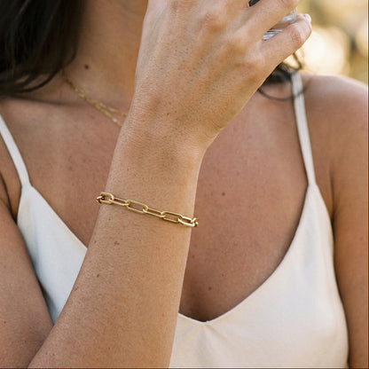Lennox Paperclip Bracelet