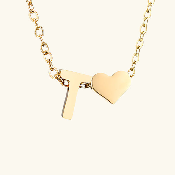 Amour Initial Necklace