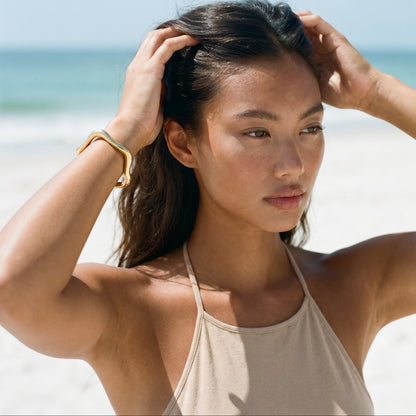 Sculptural Open Cuff