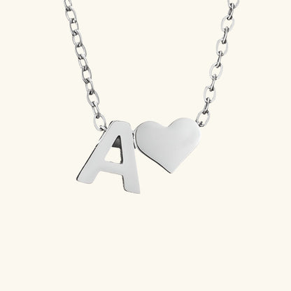 Amour Initial Necklace