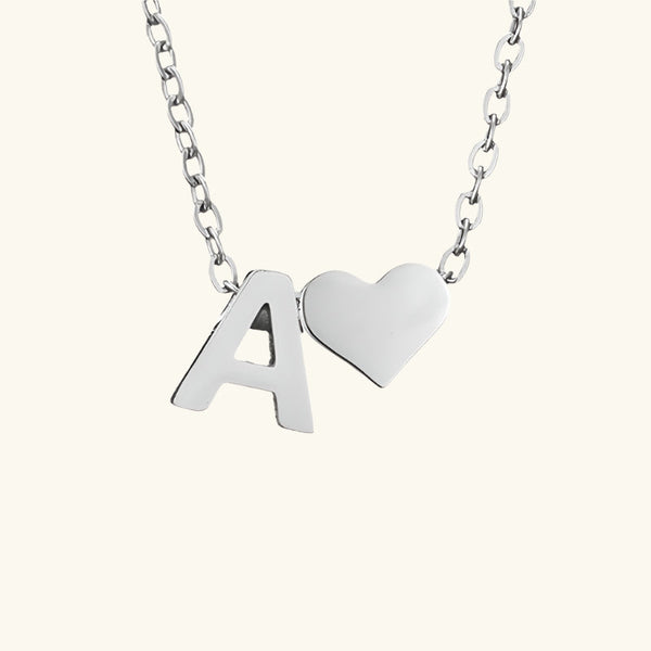 Amour Initial Necklace