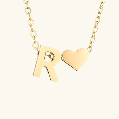 Amour Initial Necklace