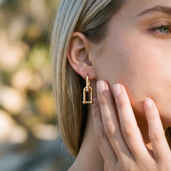 London Link Earrings