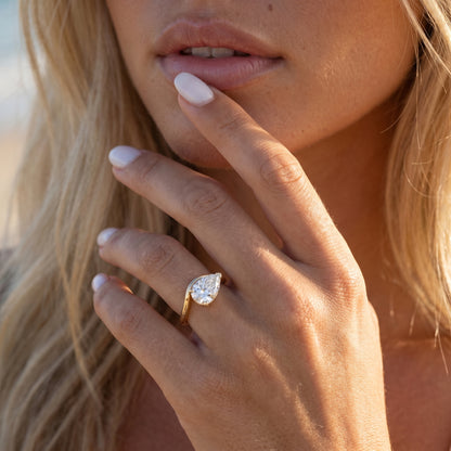 Pear Cut Ring