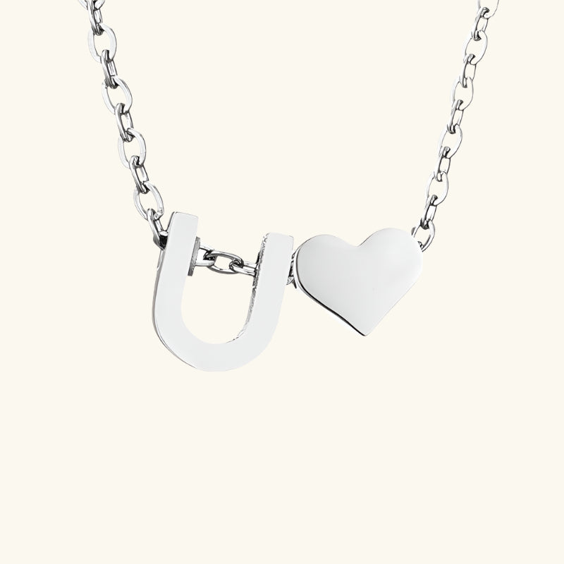 Amour Initial Necklace