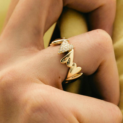 Aurora Hearts Ring