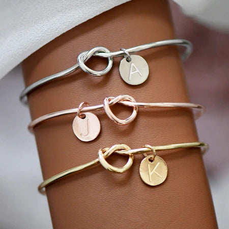 Odette Initial Bangle