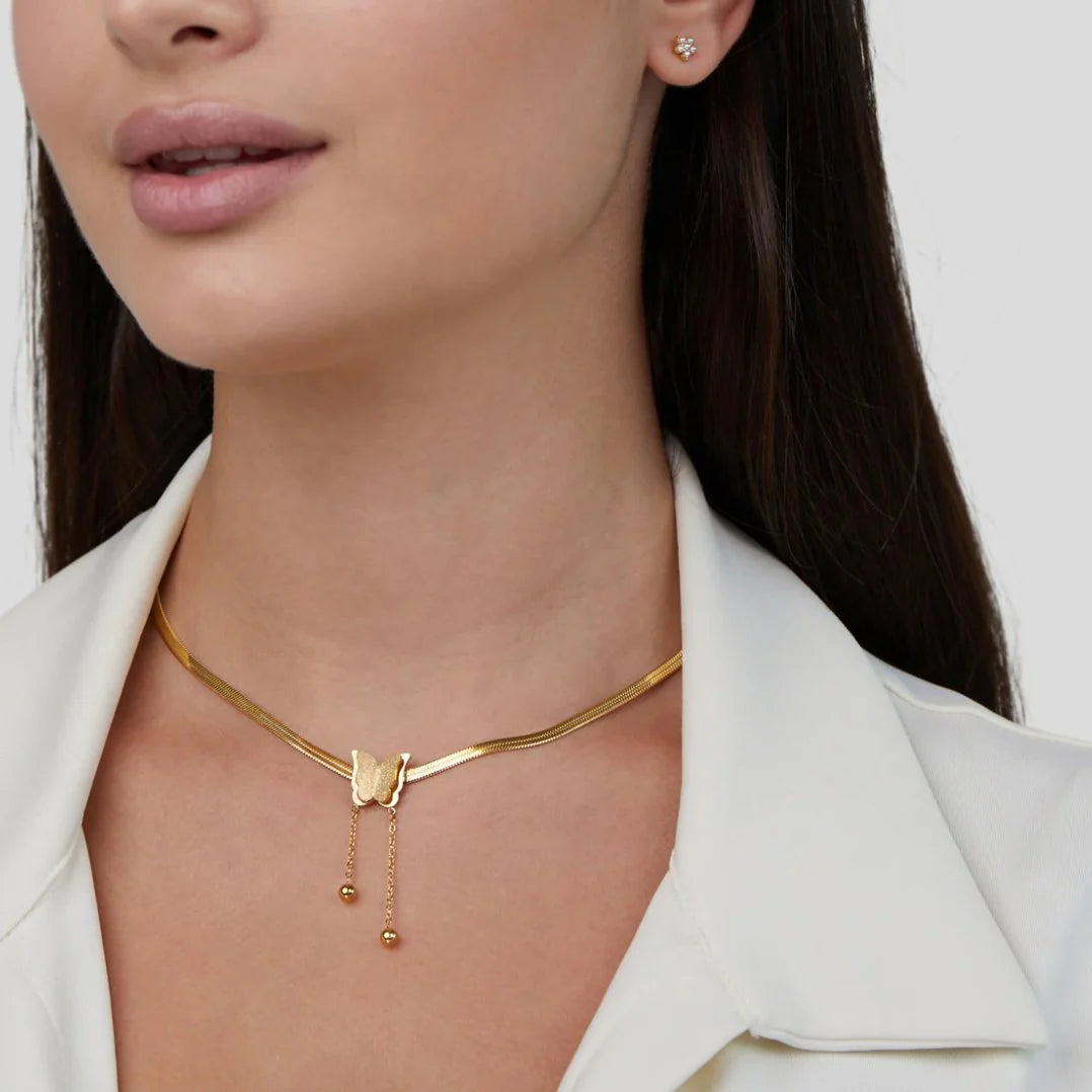 Verena Butterfly Necklace