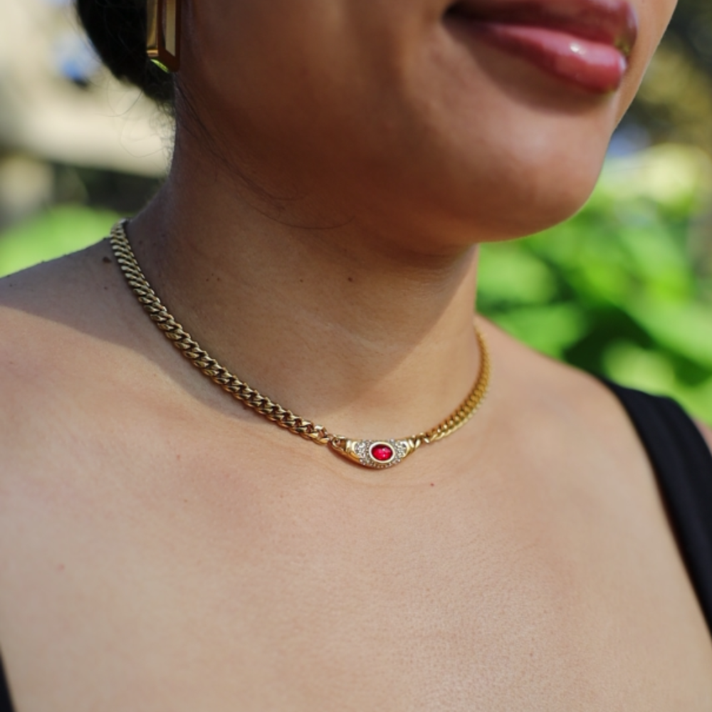 Sunniva Gold Necklace