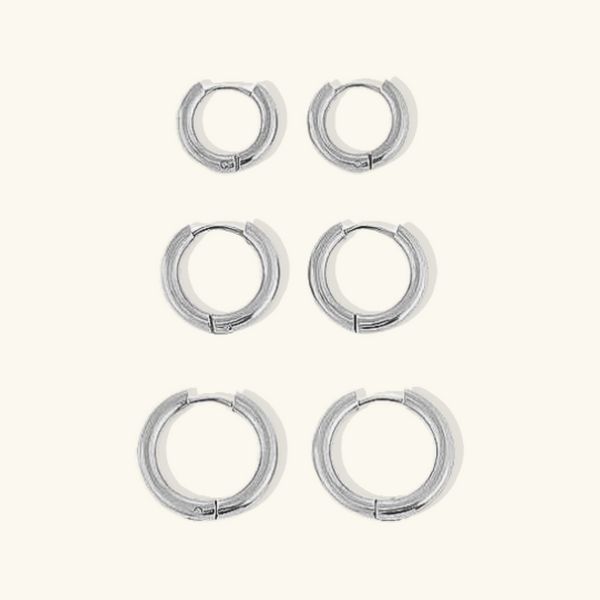 Orbita Hoop Earrings Set
