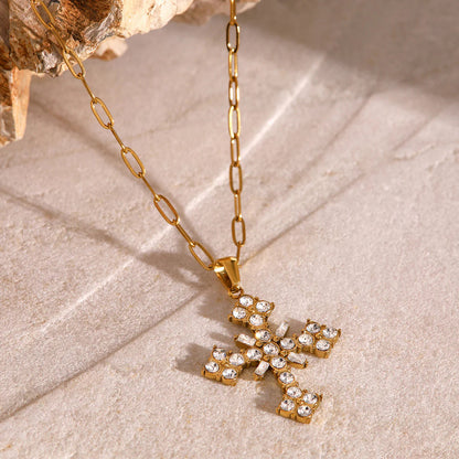 Divina Cross Necklace