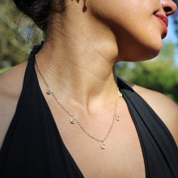 Elysian Droplet Necklace