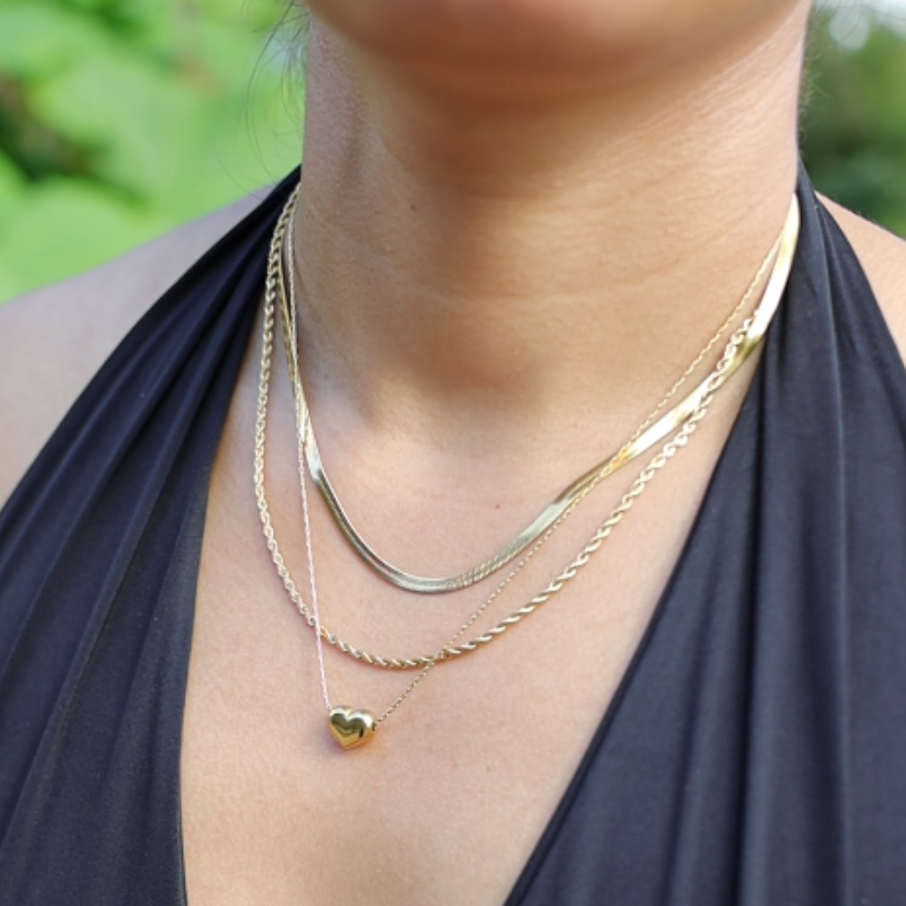 Gemma Heart Necklace