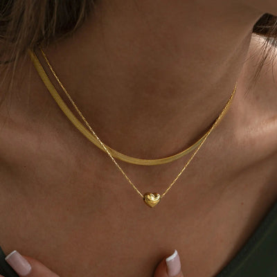 Gemma Heart Necklace