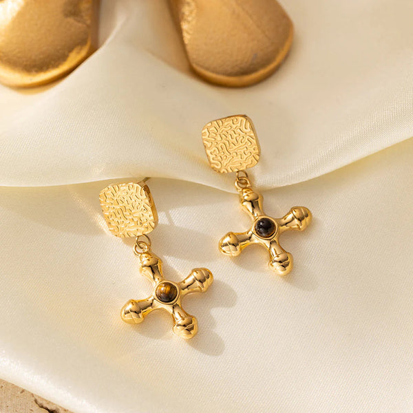 Birdie Gold Earrings