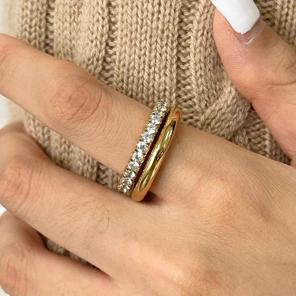 Saskia Stacked Ring