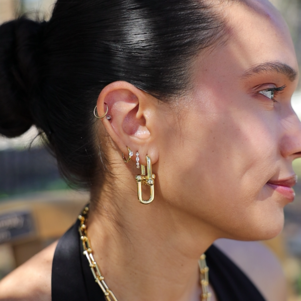 London Link Earrings