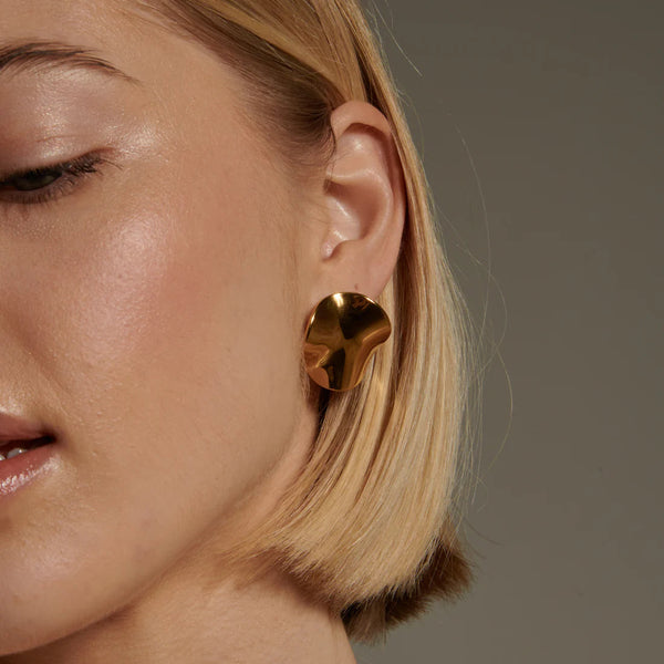 Petra Disc Earrings